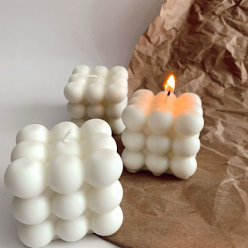 Large Bubble Scented Candle