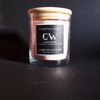 Lavender soybees scented candle