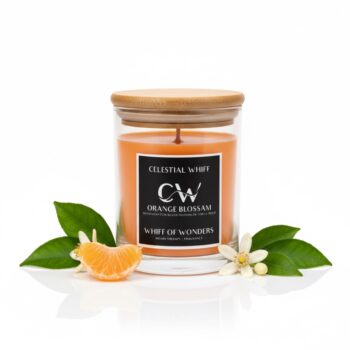 Orange Blossom soybees scented candle